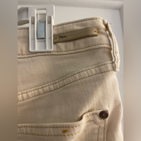 Pilco and the Letterpress Stet Ivory Jeans Women’s 27 Skinny High Waist - Picture 3 of 7